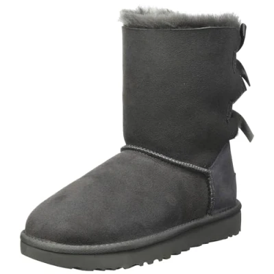 Abbildung von UGG Bailey BOW Stiefelette, Damen, Größe: 37, Grey Schuhe