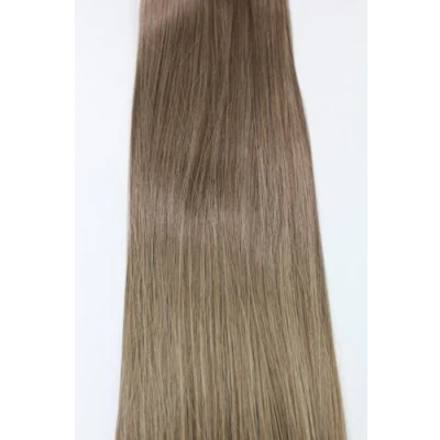 Abbildung von WIG ME UP Clip in Komplett Set 8 tlg. Extensions Haarverlängerungen Vollkopf Farbe Dunkelblond (14) Länge 40cm EX03 GGO 14