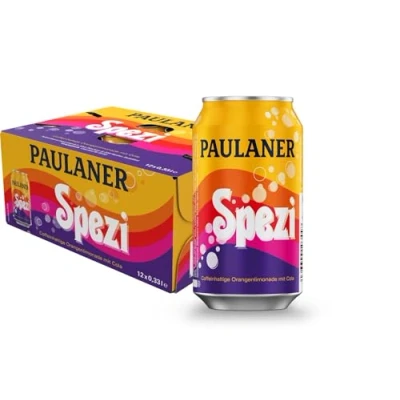Abbildung von Paulaner Spezi Erfrischungsgetränk mit Cola und Orange EINWEG (12x0,33l)