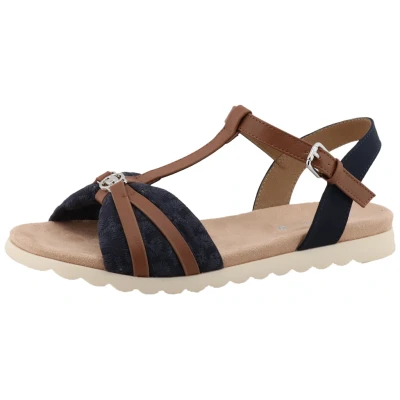 Abbildung von TOM Tailor Riemensandalette, Damen, Größe: 38, Navy Schuhe
