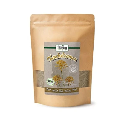 Abbildung von Biojoy BIO Fenchelsamen ganz (500 g), Fenchelsaat, Fenchel Tee (Foeniculum vulgare)