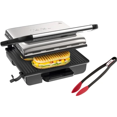 Abbildung von Tefal Kontaktgrill &quot;GC242D Inicio Grill Adjust&quot;, 2000 W, regelbarer Thermostat mit 3 Stufen, antihaftbeschichtete Platten