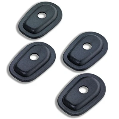 Abbildung von Germany Motorsports Motorrad Adapterplatten Blinker Platten für LED Miniblinker schwarz (Kawasaki)