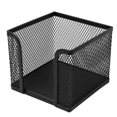 Abbildung von Q Connect KF00878 Zettelbox Metalldraht schwarz