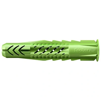 Abbildung von Fischer UX Green 6x35 R, Dübel, Nylon, Kunststoff, Grün, 3,5 cm, 6 mm, 4,5 cm