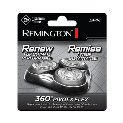 Abbildung von Remington SPRCDN Universal Rasierkopf, drehbar, Schwarz