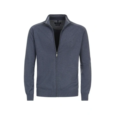 Abbildung von Casamoda UNI Bomberjacke, Herren, Größe: Small, Dunkles mittelblau