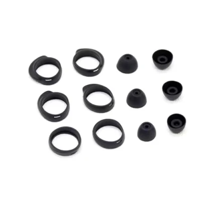 Abbildung von 6 Ohrstöpsel + Ohrbügel Ersatz Silikon kompatibel mit Samsung Galaxy Buds+ SM R170 R175 Ohrhörern S/M/L 3 Verschiedene Größen