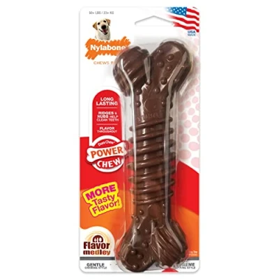 Abbildung von Nylabone Dura Chew Power Flavor Medley Hundespielzeug Braun Fr H...