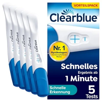 Abbildung von Clearblue Schwangerschaftstest Schnelle Erkennung Sparpack 5 St