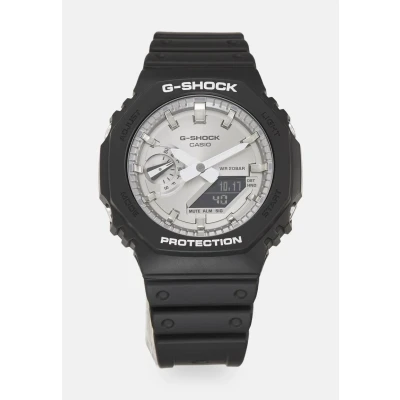 Abbildung von G SHOCK 2100 Series Unisex Uhr black/silvercoloured, Größe: One Size, Black/silver coloured
