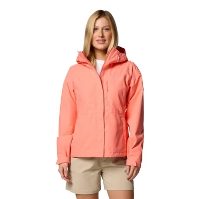 Abbildung von Columbia Women&#039;s Hikebound 2 Jacket, Waterproof Rain Alpenglow, XS