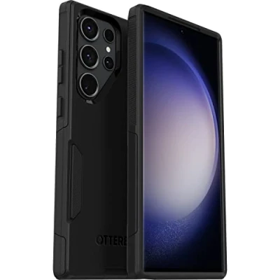 Abbildung von OtterBox Commuter Series Schutzhülle für Galaxy S23 Ultra, Schwarz