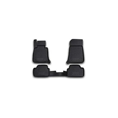 Abbildung von Element Passgenaue Premium Antirutsch Gummi Fußmatten BMW 1 5D
