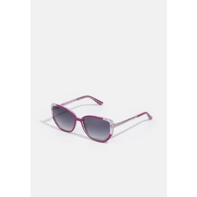 Abbildung von Guess Sonnenbrille, Damen, Größe: One Size, Shiny violet/gradient smoke