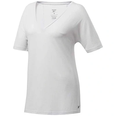 Abbildung von Reebok Damen TS AC+Cotton Tee Unterhemd, Weiß (porcel), XS