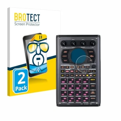 Abbildung von BROTECT (2 Stück Schutzfolie für Roland SP 404MKII Displayschutz Folie Ultra Klar
