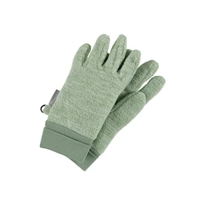 Abbildung von Sterntaler Fingerhandschuh für Kinder, Größe: 98/104, Dunkelgrün meliert