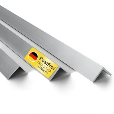 Abbildung von Winkelprofil aus Aluminium 50 x 2 mm 1 Meter gleichschenklig EN AW 6060