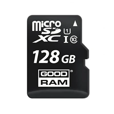 Abbildung von Goodram 128GB M1AA Mikrokarte Hohe Geschwindigkeit Klasse 10 Speicherkarte mit Adapter und UHS I Schnittstelle Lesegeschwindigkeit bis zu 100 MB/s Schreibgeschwindigkeit ab 128 GB