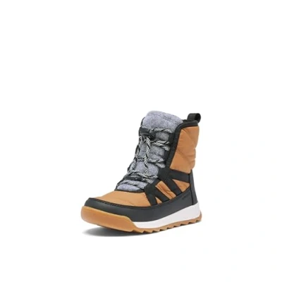 Abbildung von Sorel Youth Whitney II PLUS LACE WP Unisex Schnürstiefelette für Kinder, Größe: 32, Elk/black Schuhe