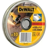 Abbildung von DeWalt Trennscheibe INOX 125 x 1 x 22,2 mm 10 Stück