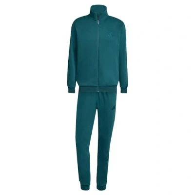 Abbildung von adidas Herren SPORTSWEAR BASIC 3 STRIPES FLEECE TRACKSUIT, Aurora Ivy, XL Short