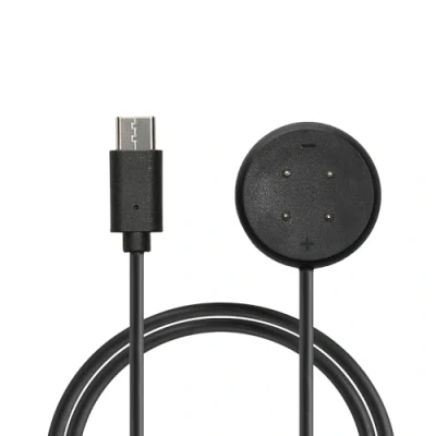 Abbildung von kwmobile USB C Ladekabel kompatibel mit Google Pixel Watch 3 / 2 Fitbit Versa 4 Ace LTE Kabel Charger Smart Typ Ersatzkabel Fitnesstracker Aufladekabel