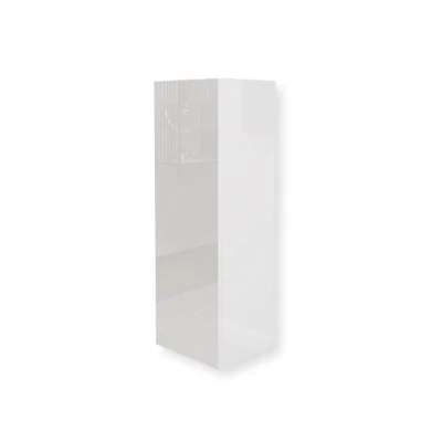 Abbildung von HAJDUK FURNITURE Weiß Schrank Hängeschrank 35x105x32 cm Hochglanz Wohnwand Anbauwand Wohnzimmer Wandschrank