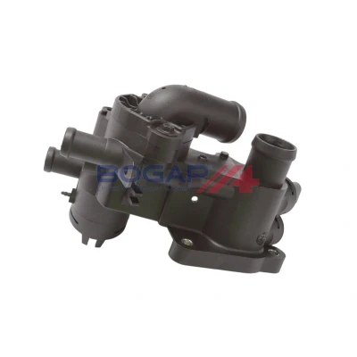Abbildung von BOGAP A4245165 Kühlwasserthermostat 87C mit Temperatursensor Kunststoff AUDI: A2 (8Z0) 1.4 2000 2005