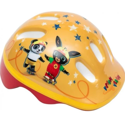 Abbildung von Bing Unisex Kinder Fahrradhelm, gelb, XS