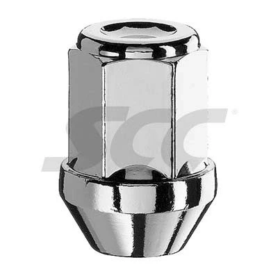 Abbildung von SCC Fahrzeugtechnik M1215KEGN Radmuttern M12 x 1,5 19 CHEVROLET: Aveo Schrägheck, Kalos Captiva, BMW: 02 Limousine, OPEL: Antara
