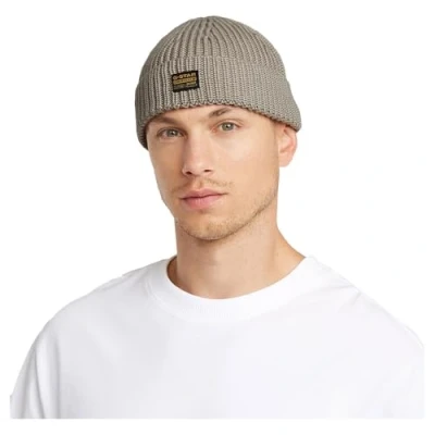Abbildung von G Star Herren Originals Fisherman Beanie, Beige (Vintage Khaki D24321 D167 G053), PC