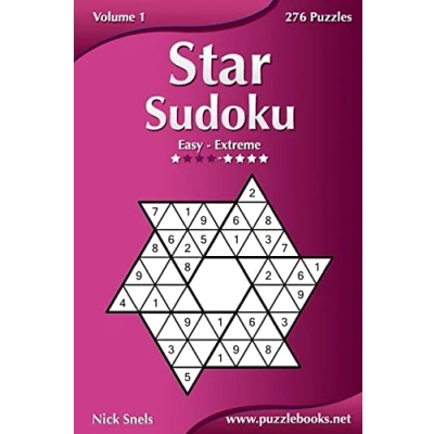 Abbildung von Star Sudoku Easy to Extreme Volume 1 276 Logic Puzzles