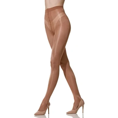 Abbildung von Yenita® Strumpfhose 80 DEN (2 St) mit schimmernd glänzender Optik