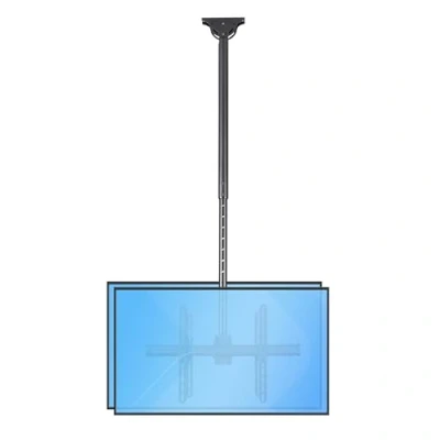 Abbildung von StarTech.com Supporto TV da Soffitto a Doppio Display Back to Palo 106cm 152cm per Schermo 32&quot; 75&quot;