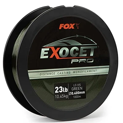 Abbildung von Fox Exocet Pro Low Vis Green (1000m) 0,400mm Monofile Schnur