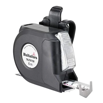 Abbildung von Talmeter Bandmaß 6 Meter I Hultafors Genauigkeitsklasse II Made in EU 7 1 Massband mit einzigartiger Mess und Anreißfunktion 359303