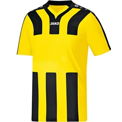 Abbildung von JAKO Kinder Fußballtrikots Trikot Santos KA, citro/schwarz, 164, 4202