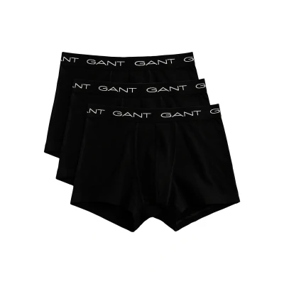 Abbildung von GANT Trunk 3 PACK Panties, Herren, Größe: XXL, Black