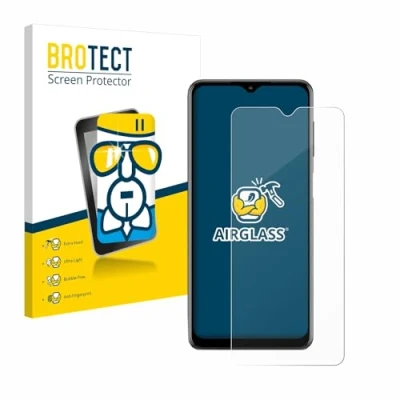 Abbildung von BROTECT Schutzglas für Samsung Galaxy M12 Schutzfolie Panzer Folie Glas [Extrem Kratzfest 9H, Anti Fingerprint, Ultra Transparent]