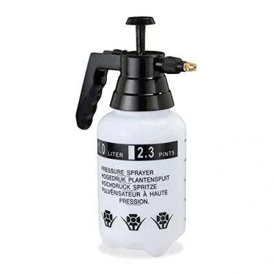 Abbildung von relaxdays Drucksprühgerät Pumpsprühflasche 1 Liter