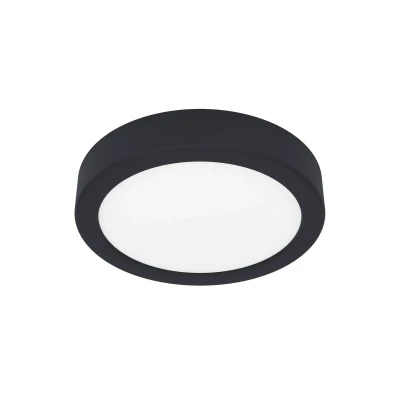 Abbildung von LED Anbaupanel Fueva 5 IP20 830 schwarz Ø16cm