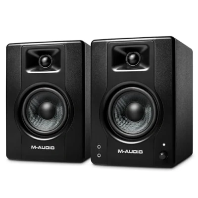 Abbildung von M Audio BX4 4,5&quot; Studio Monitore High Definition Monitor Lautsprecher Boxen für Recording und Multimedia, 120W Paar