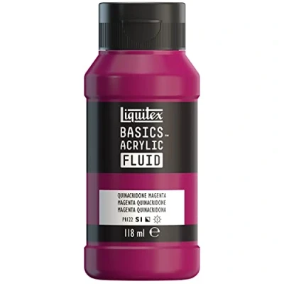 Abbildung von Basics fluid 118ml quinacridone magenta row 114