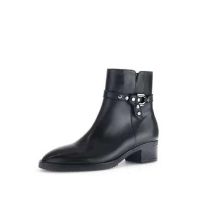 Abbildung von Gabor Damen Ankle Boots, Frauen Stiefeletten,Best Fitting,halbstiefel,Kurzstiefel,uebergangsschuhe,schwarz (schwarz),42 EU / 8 UK