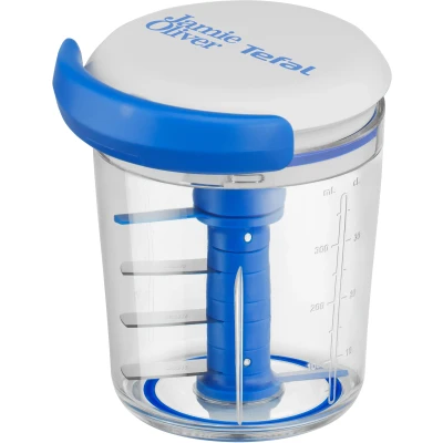 Abbildung von Tefal Gemüsehacker &quot;K16441 + K16443 Jamie Oliver Chop &amp; Shaker&quot;, Zerkleinerer, 450 ml, Edelstahlklingen, Deckel, Messskala, Rotormesser