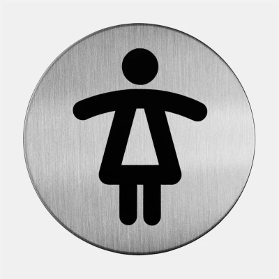 Abbildung von DURABLE Piktogramm WC Damen 8.3 cm
