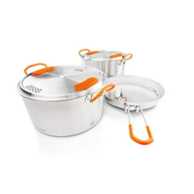Abbildung von GSI Outdoors Unisex Erwachsene Glacier Base Camper Kochset, bunt, Einheitsgröße