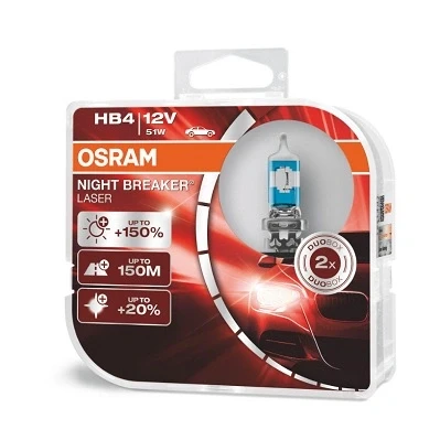 Abbildung von OSRAM 9006NL HCB Glühlampe, Fernscheinwerfer HB4 12V 51W 4200K Halogen VOLKSWAGEN: GOLF 6, Transporter 5 Kastenwagen, BMW: Limousine, 3 Touring
